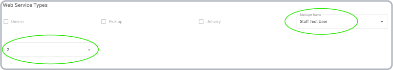 Sales team information